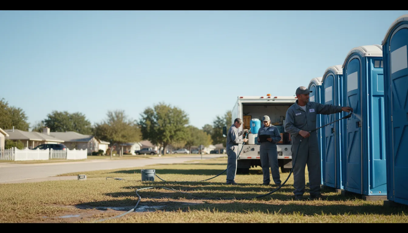 Long-Term Portable Toilet Rental in Camargo, IL near me